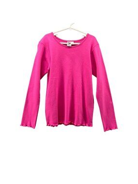 Girl Friends Girls Size 14 Top Pink Long Sleeve